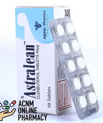 Alpha Astralean Clen 50 pills 40 mcg